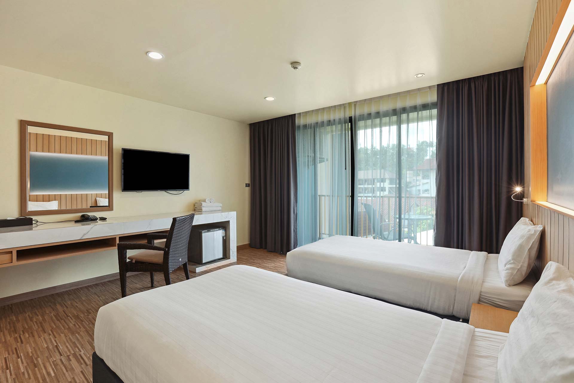 Deluxe Twin Room Inside